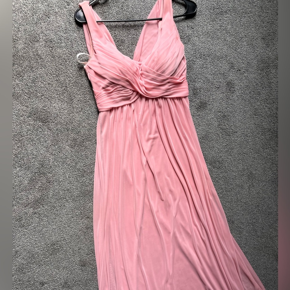 David’s bridal bridesmaid dress